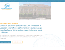 Tablet Screenshot of bouisson-bertrand.fr
